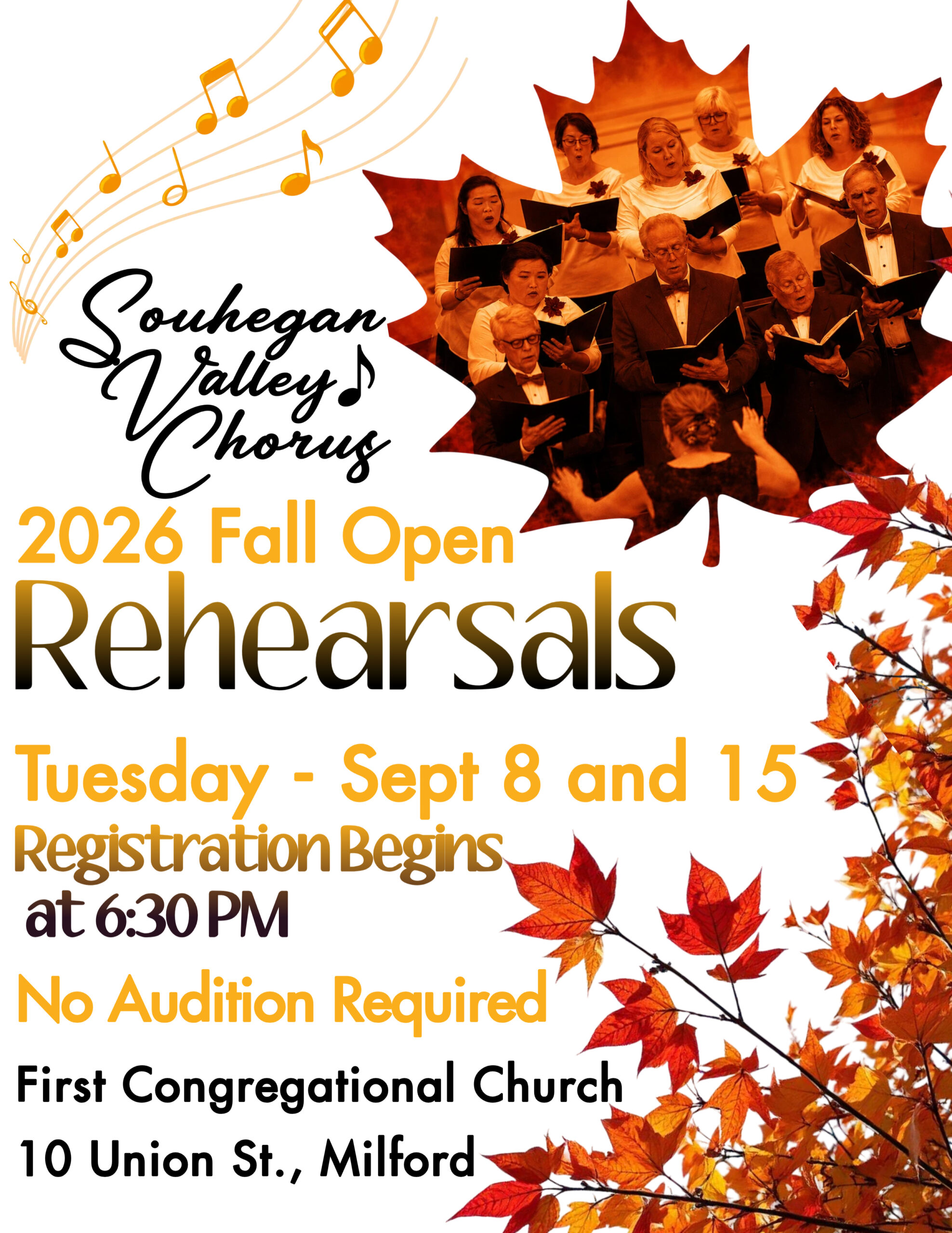 Read more about the article SVC Fall 2026 Open Rehearsals